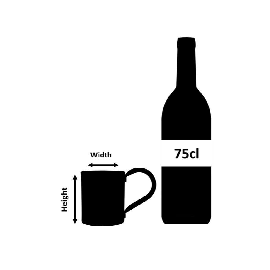 Taza Grande Moscow Mule Aluminio - 50cl