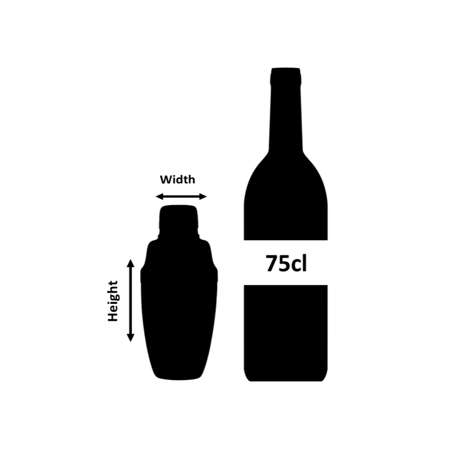 AG Shaker à Cocktail Plaqué Or 50cl