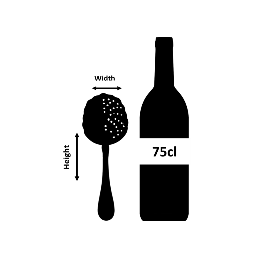 Passoire à cocktail style Julep Biloxi Gold 21 cm