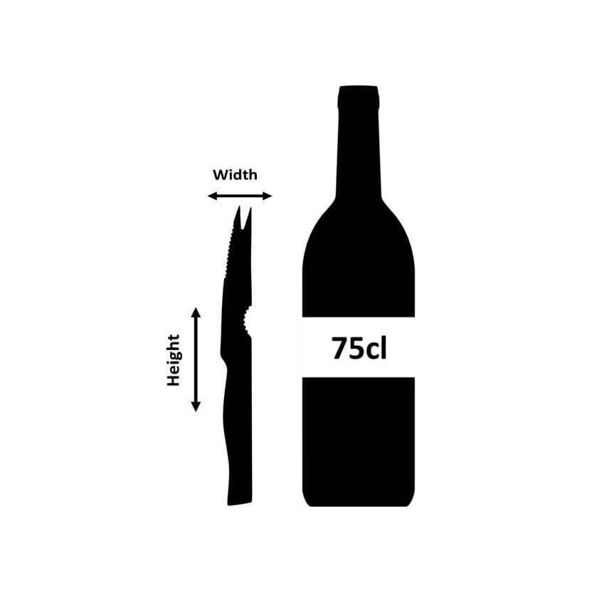 Coley® Premium Cocktail-Barmesser aus Edelstahl mit 11,5 cm Klinge