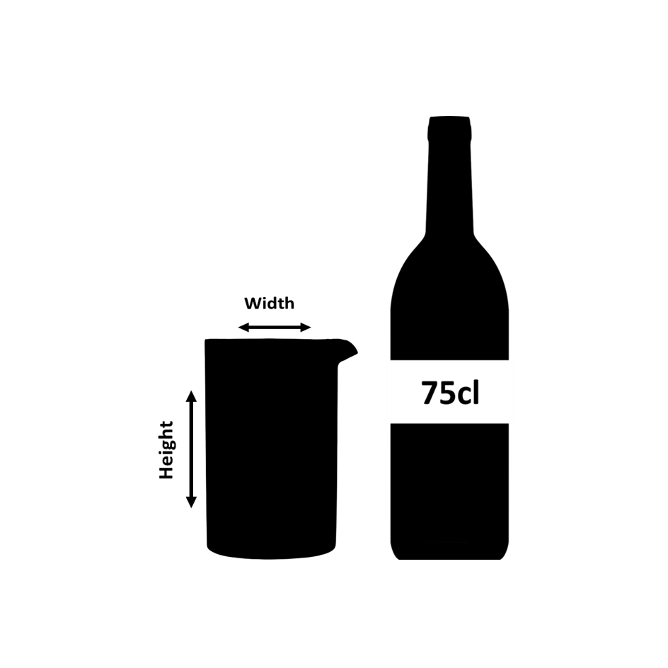 Coctelera Tin con Doble Pared Tattoo - 70 cl