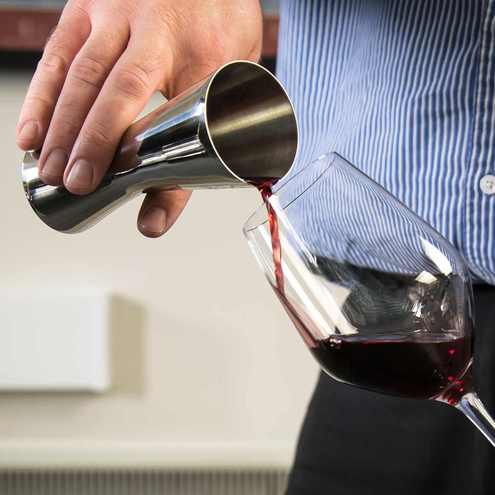 Aero® Edelstahl-Weinmaß 125 ml