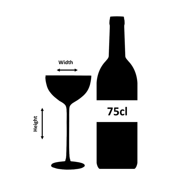 Calabrese ZigZag Coupe 23cl- Box 6